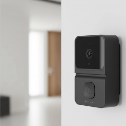 Mey İthalat® Şarjlı Akıllı Kapı Zili 800 mAh Bataryalı Mobil Bildirimli