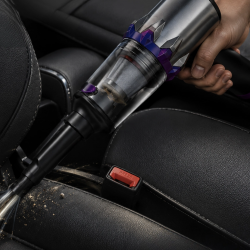 Mey İthalat® Şarjlı Araç Süpürgesi 22.000 Pa Turbo Güçlü Metal HEPA Filtreli Oto Süpürge