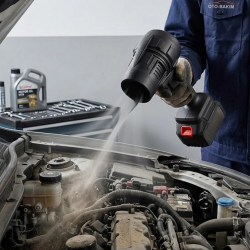 Mey İthalat® Şarjlı Hava Üfleme Makinesi Kablosuz Güçlü Temizlik Üfleyici