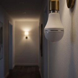 Mey İthalat® Şarjlı LED Ampul E27 Duy 6500K Beyaz Işık Kesintisiz Aydınlatma