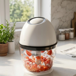 Mey İthalat® Şarjlı Mini Doğrayıcı 450 ML Kablosuz Sebze Doğrayıcı