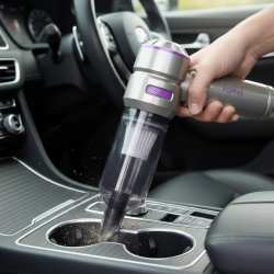 Mey İthalat® Şarjlı Mini El Süpürgesi Üfleme ve Vakum Özellikli