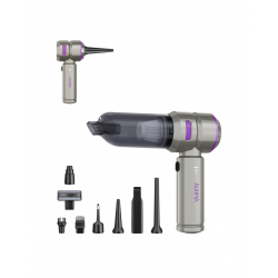 Mey İthalat® Şarjlı Mini El Süpürgesi Üfleme ve Vakum Özellikli