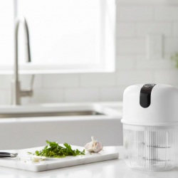 Mey İthalat® Şarjlı Mini Sarımsak Doğrayıcı USB Şarjlı 250 ml