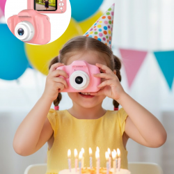 Mey İthalat® Şarjlı Mini Video Kamera HD Fotoğraf Çekimli Bilgisayar Bağlantılı Hafıza Kart Destekli