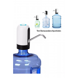 Mey İthalat® Şarjlı Otomatik Damacana Su Pompası