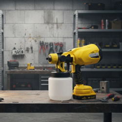 Mey İthalat® Şarjlı Püskürtme Tabancası Profesyonel Görünümlü Boyama Çözümü