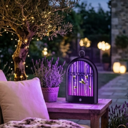 Mey İthalat® Şarjlı UV Böcek Öldürücü Lamba Balkon ve Bahçe İçin Uygun