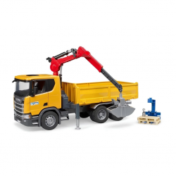 Mey İthalat® Scania 560R Vinçli Şantiye Kamyonu BR03551