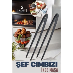 Mey İthalat® Şef Cımbızı İnce Maşa Kragness Design 719191