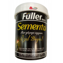 Mey İthalat® Sementa Özel Su Bazlı Saf Akrilik Boya 1 Litre Bej