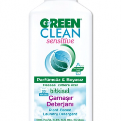 Mey İthalat®   Sensitive Parfümsüz Bitkisel Çamaşır Deterjanı 1000 ml