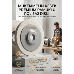 Mey İthalat® SERT 100mm Yün Polisaj Flap Keçe - Matkap ve Spiral Uyumlu Metal Cam Parlatma Çarkı 723110