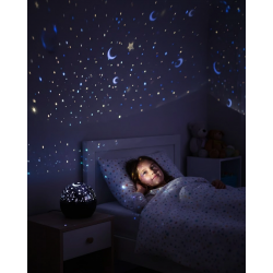 Mey İthalat® Sesle Tepki Veren Yıldız Projektör Gece Işığı