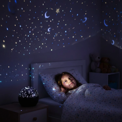 Mey İthalat® Sesle Tepki Veren Yıldız Projektör Gece Işığı