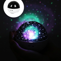 Mey İthalat® Sesle Tepki Veren Yıldız Projektör Oda Lambası