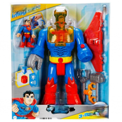 Mey İthalat® Sesli ve Işıklı Imaginext Super Friends Insider ve Exo Kostümü