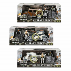 Mey İthalat® Sesli Ve Işıklı Kar Temalı Askeri Araçlar Oyun Seti