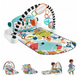 Mey İthalat®   Sesli ve Işıklı Neşeli Hayvanlar Piyanolu Oyun Halısı HWY49