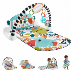 Mey İthalat®   Sesli ve Işıklı Neşeli Hayvanlar Piyanolu Oyun Halısı HWY49