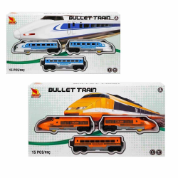 Mey İthalat® Sesli ve Işıklı Tren Seti 15 Parça 1 Adet Fiyatıdır
