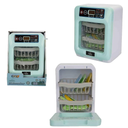 Mey İthalat® Sesli ve Işıklı Yeşil Bulaşık Makinesi