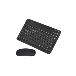 Mey İthalat® Sessiz Tuşlu Kablosuz Klavye Mouse Seti Çoklu Cihaz Uyumlu