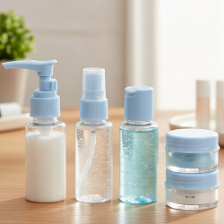 Mey İthalat® Seyahat İçin 5’li Şeffaf Dolum Şişesi Seti 30 ml