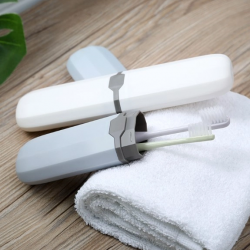 Mey İthalat® Seyahat Tipi Diş Fırçası ve Makyaj Fırçası Kabı 3 Renk