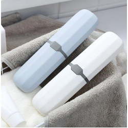 Mey İthalat® Seyahat Tipi Diş Fırçası ve Makyaj Fırçası Kabı 3 Renk