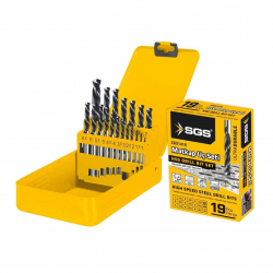Mey İthalat® SGS 1419 Hss Matkap Ucu Seti 19 Parça