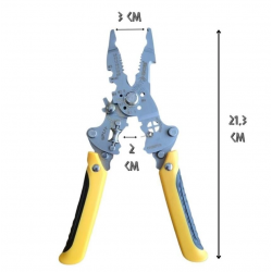Mey İthalat® Sgs 2074 Çok Amaçlı Elektrikçi Pense Seti