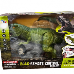 Mey İthalat® SH40651 U/K 2.4G USB ŞARJLI DUMAN ATAN DİNOZOR