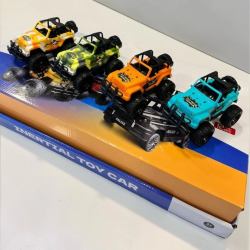 Mey İthalat® SH40934 SÜRTMELİ ARABA OFF ROAD JİP PLASTİK