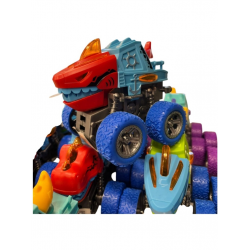 Mey İthalat® SH40935 SÜRTMELİ ARABA KÖPEKBALIĞI IŞIKLI PLS-ZRV