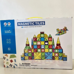 Mey İthalat® SH59695 115 PARÇA MAGNET STAN.SERİ RENKLİ BLOK