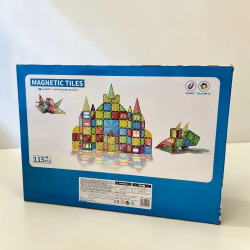 Mey İthalat® SH59695 115 PARÇA MAGNET STAN.SERİ RENKLİ BLOK