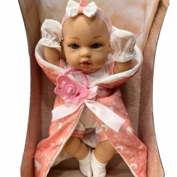 Mey İthalat® SH59996 35 CM TAM VİNİL BEBEK EMZİKLİ-ZRV