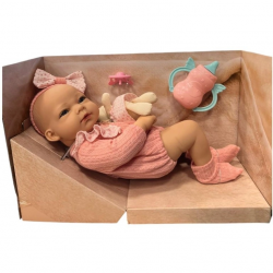 Mey İthalat® SH59997 40 CM TAM VİNİL BEBEK EMZİ.BİB.TVŞANLI-ZRV