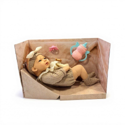 Mey İthalat® SH59997 40 CM TAM VİNİL BEBEK EMZİ.BİB.TVŞANLI-ZRV