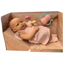 Mey İthalat® SH59999 40 CM TAM VİNİL BEBEK EMZİ.BİB.TAVŞ-ZRV