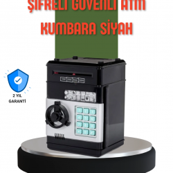Mey İthalat® Şifreli ATM Kasa Görünümlü Para Biriktirme Kumbarası