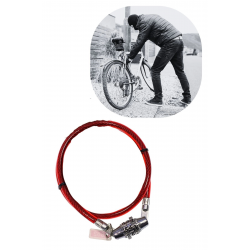 Mey İthalat®  Şifreli Pratik ve Sağlam Bisiklet Kilidi