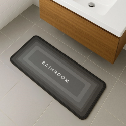 Mey İthalat®  Sihirli Süper Su Emici Kaymaz Tabanlı Uzun Paspas 40*120 cm