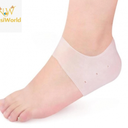 Mey İthalat® Silikon Topuk Çorabı Beyaz Renk