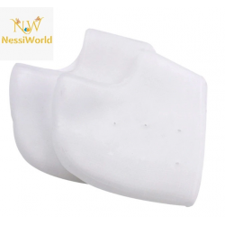 Mey İthalat® Silikon Topuk Çorabı Beyaz Renk