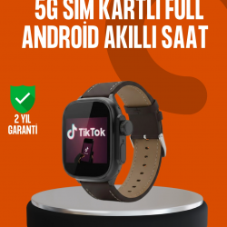 Mey İthalat® SIM Kartlı Akıllı Saat AMOLED Ekran Android Sistem