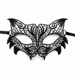 Mey İthalat® Siyah Dantel Venedik Maskesi Kadın – Zarif Parti & Balo Maskesi 3 No