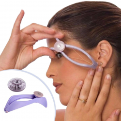 Mey İthalat®  Slique Pratik İple Kaş Bıyık Tüy Alma Epilasyon Aleti Makinesi