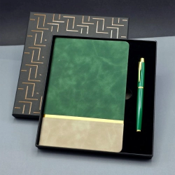 Mey İthalat®  Soft Tarihsiz Deri Defter Kalem